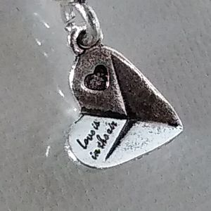 Paper Airplane Charm